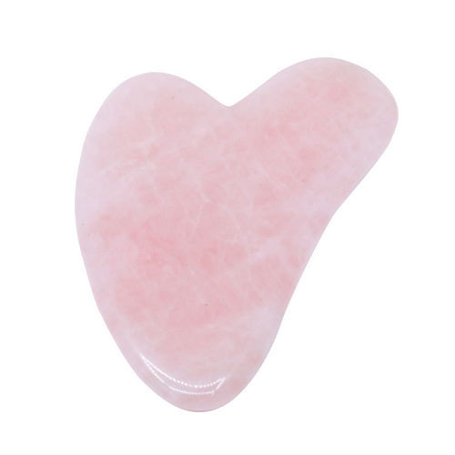 Gua Sha hierontakivi ruusukvartsista