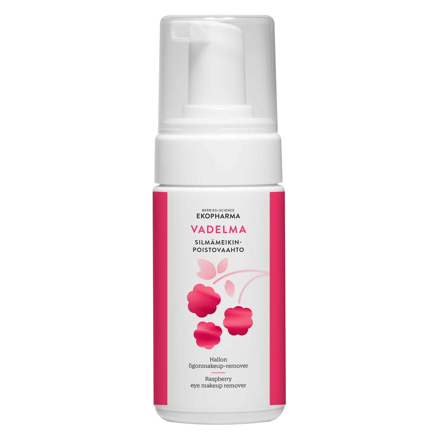 Vadelma Glow Silmämeikinpoistovaahto 100 ml