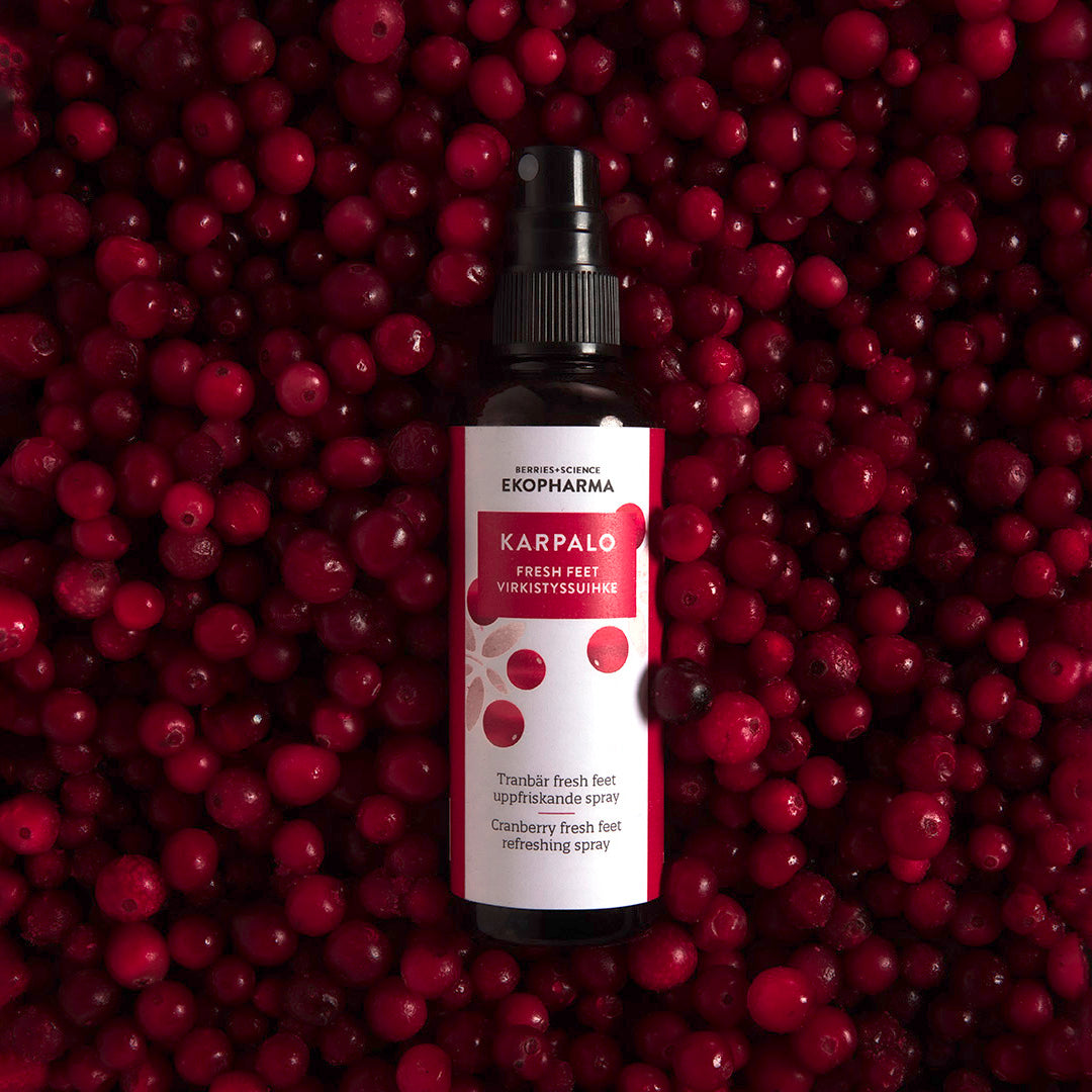 Ekopharma Karpalo fresh feet virkistyssuihke 100ml