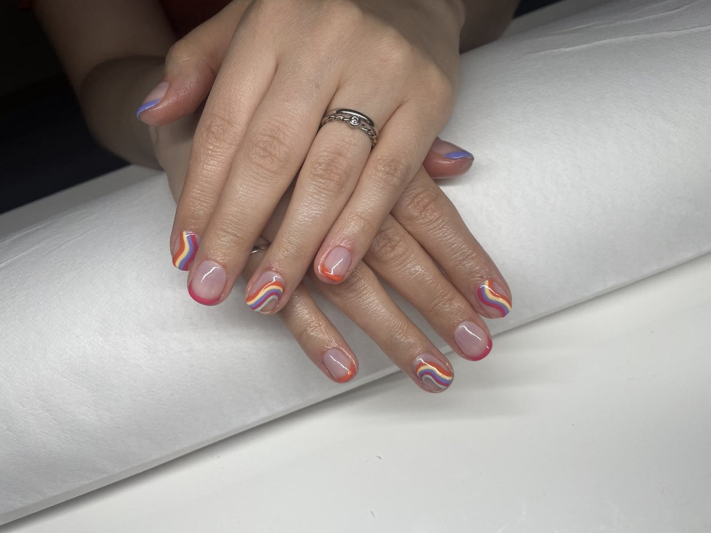 Shellac geelilakkaus ranskalainen